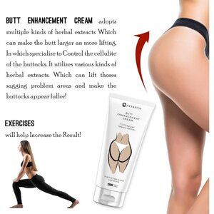 ELVANYA Butt & Hip Cosmetic Enhancement Sculpting Shaping Lifting Firming Cream